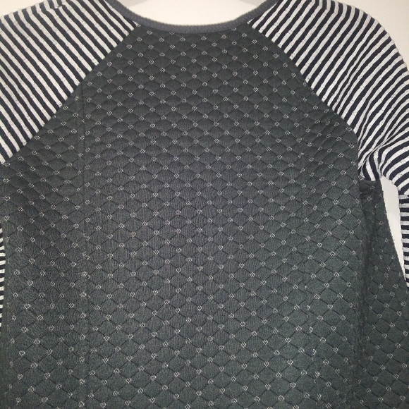 🍒 Mystree heart & stripe sweatshirt/moto jacket - Picture 6 of 8